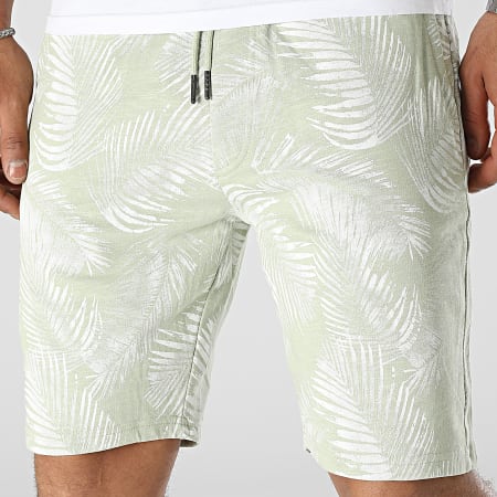 Only And Sons - Perry Life Pantalones Cortos Light Caqui Verde Floral