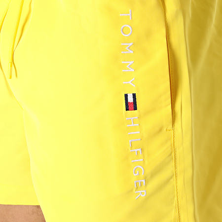 Tommy Hilfiger - Pantaloncini da bagno medi con coulisse 2885 giallo
