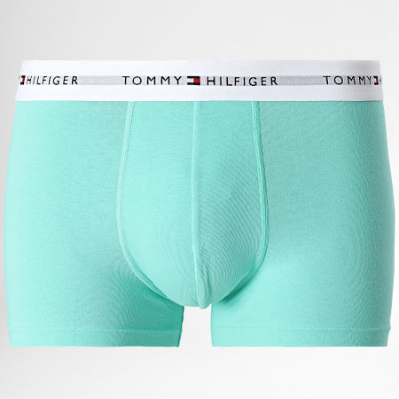 Tommy Hilfiger - Set di 5 boxer 2767 blu verde arancio