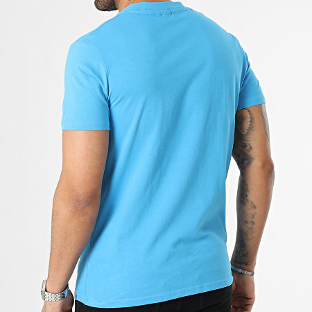 OM - Maglietta grande blu chiaro