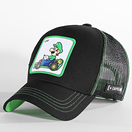 Capslab - Cappello Luigi Trucker Nero