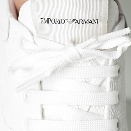 Emporio Armani - Zapatillas X4X264-XN819 Blanco Blanco