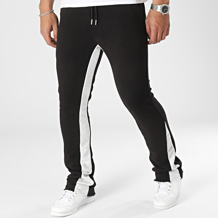 Ikao - Pantaloni da jogging nero grigio erica