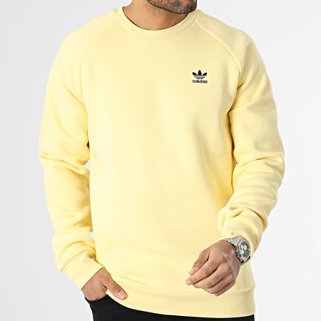 Adidas Originals - Sudadera con cuello redondo IA4830 Amarillo