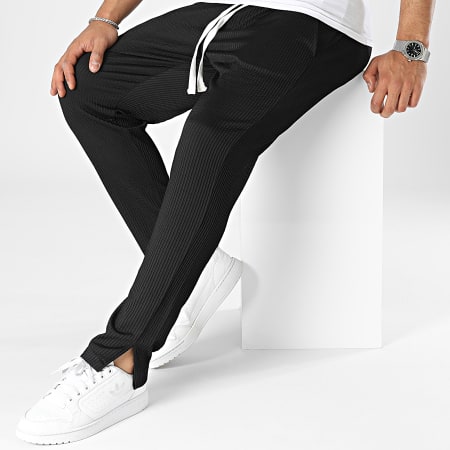 Uniplay - Pantaloni a righe nere
