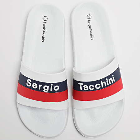 Sergio Tacchini - Claquettes San Remo STM0013S White Navy