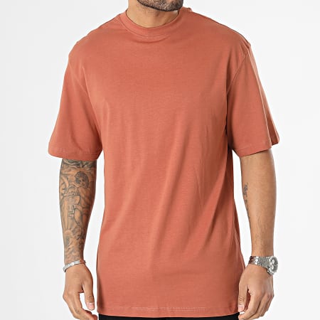 Urban Classics - Camiseta TB006 Rojo Ladrillo
