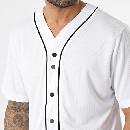 Urban Classics - TB1237 Camiseta de béisbol blanca