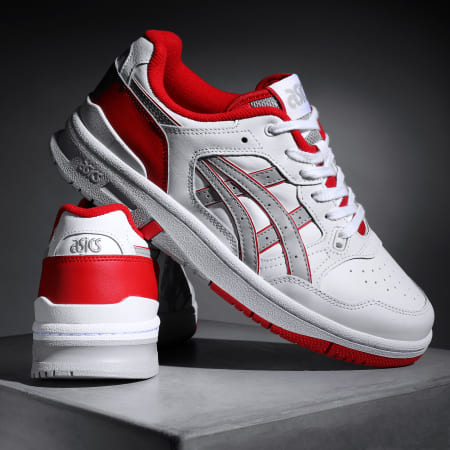 Asics - EX89 1201A476 Bianco Sneakers classiche rosse