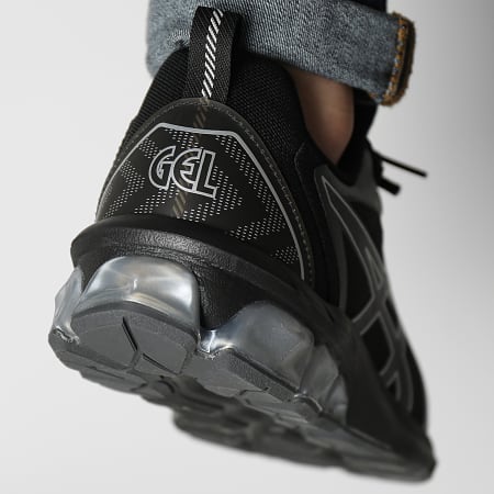 Asics - Sneakers Gel Quantum 90 IV 1201A764 Nero Argento Puro