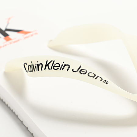 Calvin Klein - Sandalia de playa 0656 Blanca