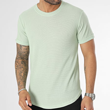 Frilivin - Camiseta oversize verde claro
