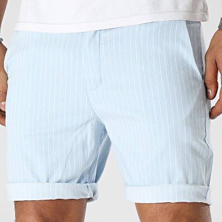 Short Chino Femme J.Crew - Taille 2 - Bleu Clair Poudre - Neuf Sans étiquettes - Coupe Classique Et Confortable