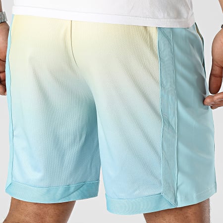 Project X Paris - Pantalones cortos de jogging con rayas 2340039 Amarillo Azul claro