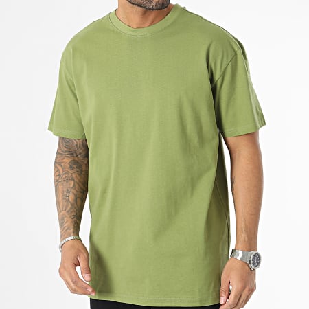 Urban Classics - Oversize Camiseta Grande TB1778 Caqui Verde