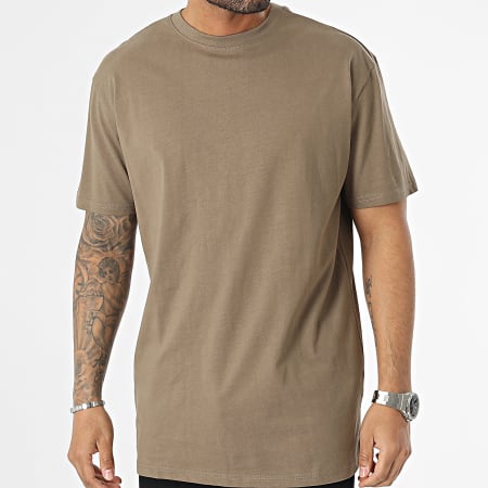 Urban Classics - Tee Shirt Oversize Large TB1778 Taupe