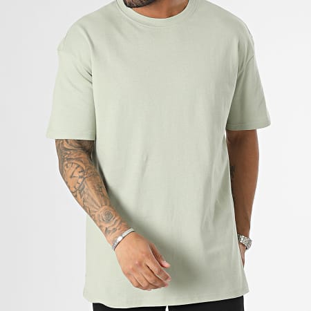 Urban Classics - Camiseta oversize grande TB1778 Verde claro