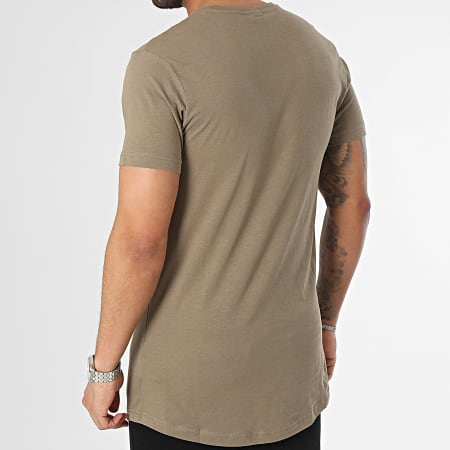 Urban Classics - Camiseta Oversize TB638 Caqui Verde