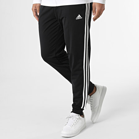 Adidas Sportswear - Tuta 3 strisce H46102 H46105 Bianco Nero