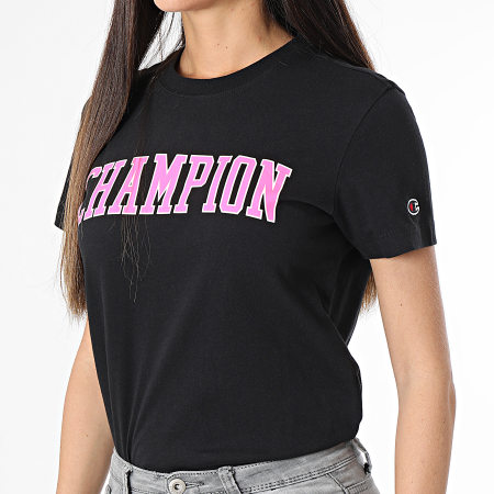 Champion - Tee Shirt Femme 116084 Noir