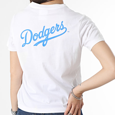 Champion - Maglietta da donna 116469 Los Angeles Dodgers Bianco