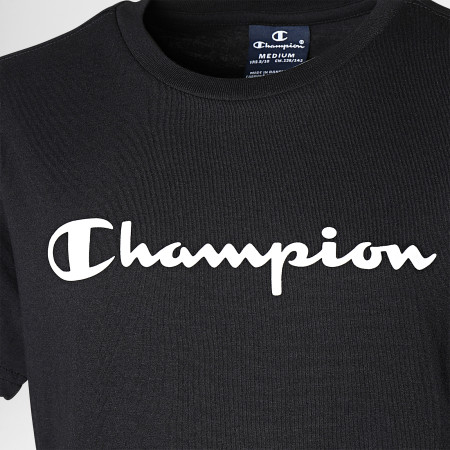 Champion - Tee Shirt Enfant 306329 Noir