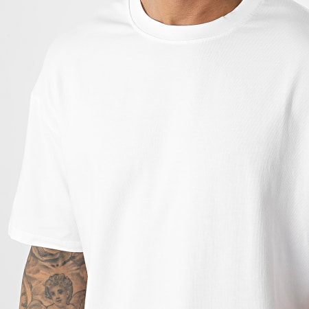 LBO - Lote De 2 Camisetas Oversize Grande 1070521 Negro Blanco