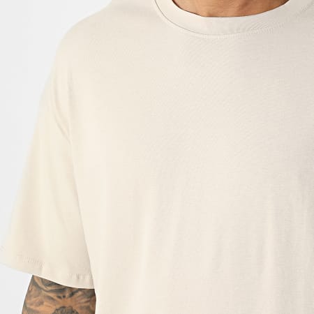 LBO - Lote De 2 Camisetas Oversize Grande 1070521 Negro Beige