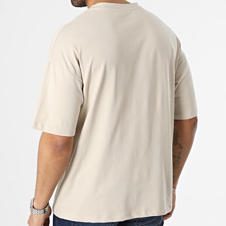 LBO - Lote De 2 Camisetas Oversize Grande 1070521 Negro Beige