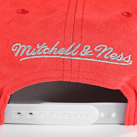 Mitchell and Ness - Casquette Snapback Day One Chicago Bulls Rouge Réfléchissant