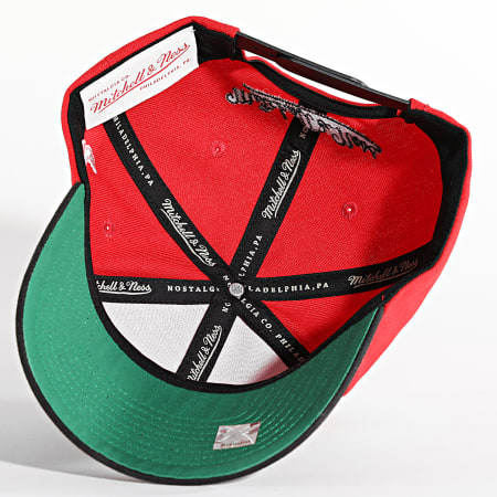 Mitchell and Ness - Casquette Team Script 2 Pro Chicago Bulls Rouge