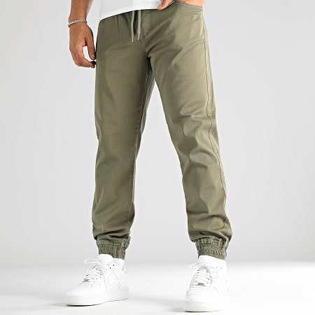 LBO - Set di 2 pantaloni Jogger Regular Fit 2707 2709 Khaki Verde Cammello