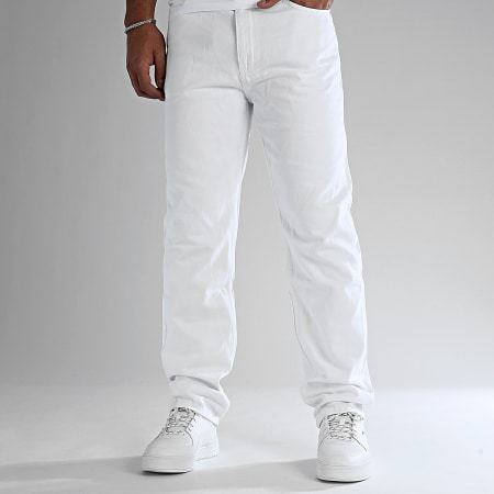 LBO - Set di 2 jeans regolari 2510 2789 Bianco Blu Denim