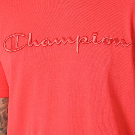 Champion - Tee Shirt 218490 Rouge