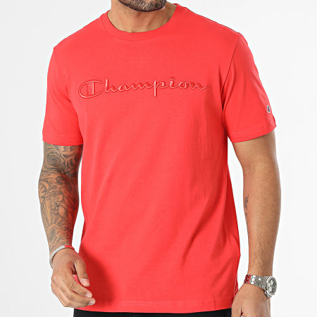 Champion - Tee Shirt 218490 Rouge