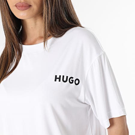 HUGO - Tee Shirt Femme 50490707 Blanc