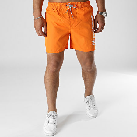 Pepe Jeans - Bermudas Finnick PMB10358 Naranja