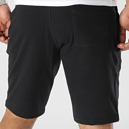 Superdry - Pantaloncini da jogging con ricamo logo vintage M7110381A Nero