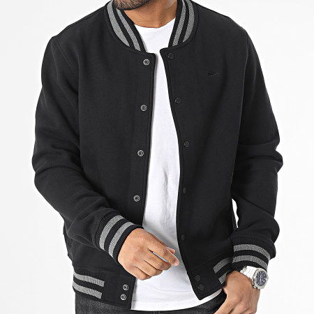 Superdry - Giacca Bomber Teddy Jersey M2012304A Nero
