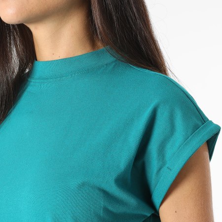 Urban Classics - Robe Tee Shirt Sans Manches Femme TB1910 Turquoise