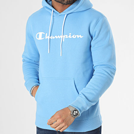 Sudadera champion azul claro top