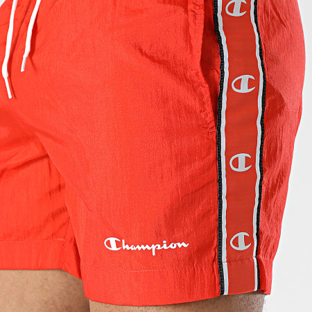 Champion - Pantaloncini da bagno a fascia 218725 Arancione