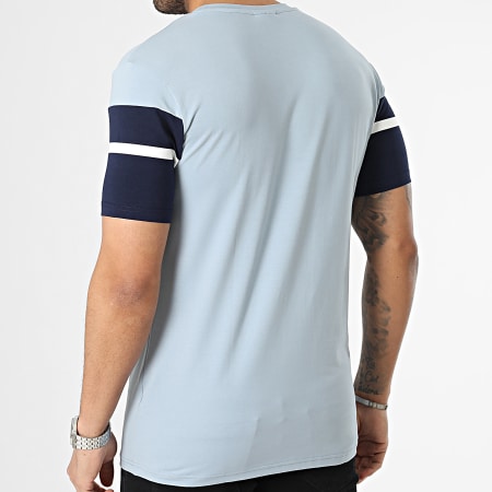 Comme Des Loups - Camiseta Wimbledon Azul claro Azul marino