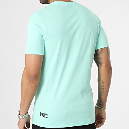 Comme Des Loups - Tee Shirt Flash Classico Turquoise