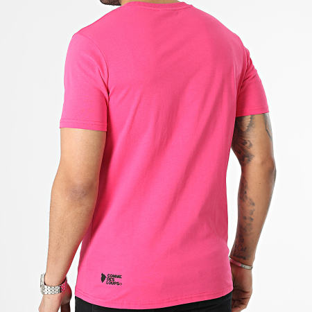 Comme Des Loups - Tee Shirt Flash Rose Fluo