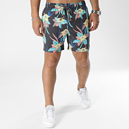 Rip Curl - Combined Volley 04KMBO Pantaloncini da bagno Charcoal Heather Grey Floral