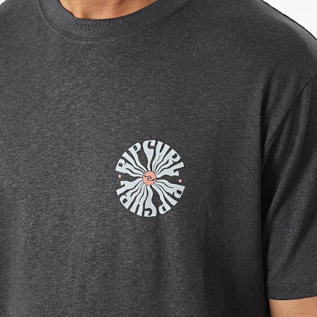 Rip Curl - Camiseta Psyche Circles 06BMTE Gris carbón