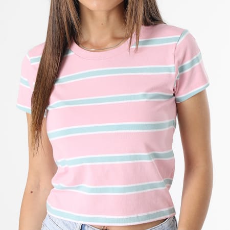 Urban Classics - Camiseta de mujer TB3650 Rosa