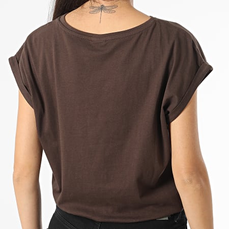 T-shirt Femme Tala Sans Manches, Taille M, Marron, Basique En Nylon, Occasion
