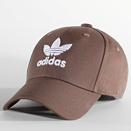 Adidas Originals - Cappello classico a trifoglio IB9970 Marrone